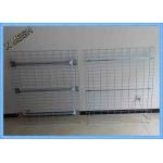 Light Duty Galvanized Steel Wire Mesh Panels Zinc Plate Decking Fit Pallet Racks