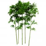 Real Stem Artificial Bamboo Outdoor UV Resistant Indoor Fire Retardant for sale