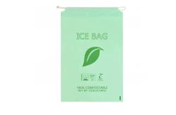 China 1.5mil Ice Poly Packaging Bag Biodegradable Compostable Storage Use Low MOQ supplier