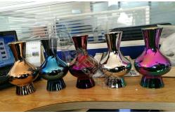 China Glazed Ceramic PVD Coating Equipment Titanium Oxide Plating On Ceramic And Glasswares supplier