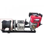 Fast Speed Diesel Engine Power Cable Puller / Wire Rope Electric Winch Hoist 5 Ton for sale