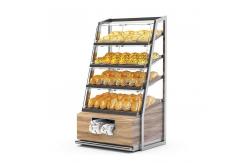 China Wood Bakery Bread Display Racks Stand Commercial Candy Store Display Cases supplier