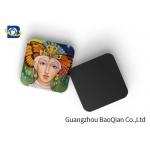 Square Wine Tea Cup Custom Printed Coasters 3D Lenticular Printing Service for sale