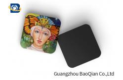 China Square Wine Tea Cup Custom Printed Coasters 3D Lenticular Printing Service supplier
