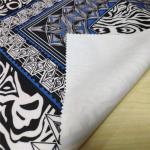 Printed Knitting Stretch Jersey Fabric 155cm Width 310gsm Soft And Good Spandex