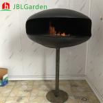 Corten Steel Stainless Steel Indoor Bioethanol Fireplace Modern for sale