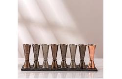 China Food Grade 18/8 Stainless Steel Japanese Jigger 2oz 1oz with Measurements Inside supplier