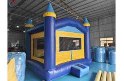 China Factory OEM/ODM Inflatable Jumping House Blue Square Bouncy House Castle supplier