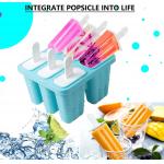 BPA Free Silicone Ice Molds Reusable 6 Pieces Food Grade Practical