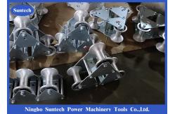 China 10kN Linear Angular Cable Roller Underground Cable Pulling Tools supplier