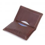 Handmade Leather Business Card Holder Men Personalized Minimalist Weight 45g for sale