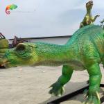 Realistic Life Size Animatronic Dinosaurs  Iguanodon Model Weather Resistance