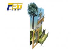 China Attractive Foldable Cardboard Advertising Standee Unique Design For Promotion supplier