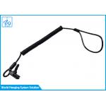 SGS 30cm Coil Ring Retractable Elastic Spring Tool Lanyard for sale