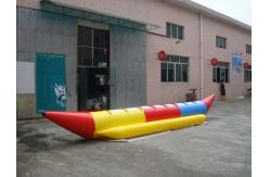 China 6.9ml Inflatable Banana Boat Water Games With 8 Seats , Inflatable Water Games supplier