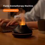 HOMEFISH Small Room Dehumidifier Flame Light Effect PP Fuselage Essential Oil Aromatherapy Machine For Humidification for sale