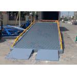 10 Meters 10 Tons Grey Portable Truck Dock Ramps Temporary Loading Dock Steel Loading Ramp For Enhanced Efficiency In Warehouses for sale