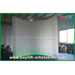 Inflatable Party Decorations 3mLx2.3mH Inflatable LED Wall Background  With Color Changing Light For Taking Photo for sale