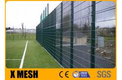 China Garden Pvc Galvanized Anti Climb Mesh Fence Panel 200mmx50mm Hole Opening supplier