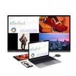 4K All In One PC 55 Inch Smart Interactive Whiteboard 3840x2160
