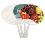 Promotional Sublimation Plastic Advertising Fan Personalized Hand Fans With Photo for sale