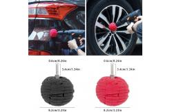 China 17PCS 3 Inch Car Polishing Pads Sponge Buffing Pads With M10 Drill Adapter supplier