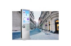 China Wifi Public Cell Phone Charging Station High Resolution Screen Lockable supplier