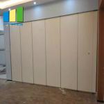 Acoustic Hanging Soundproof Sliding Partition Walls For Conference Room for sale