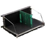 Anti Static Conductive ESD Anti-Static L Type PCB Tray PCB Circulation Rack for sale