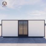 40 Foot Prefab Expandable Shipping Container House For Construction Sites