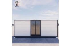 China 40 Foot Prefab Expandable Shipping Container House For Construction Sites supplier