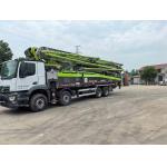 Used Concrete Pump Trucks 59m with Remote Controller HBC and Stable Condition