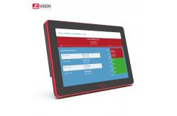 China RJ45 Room Scheduling Touch Screen , IPS Screen Conference Room Availability Display 10Inch supplier