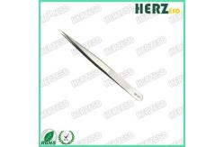 China Non Corrosive Electrostatic Discharge Tools / Pointed Head Tweezers Length 135mm supplier
