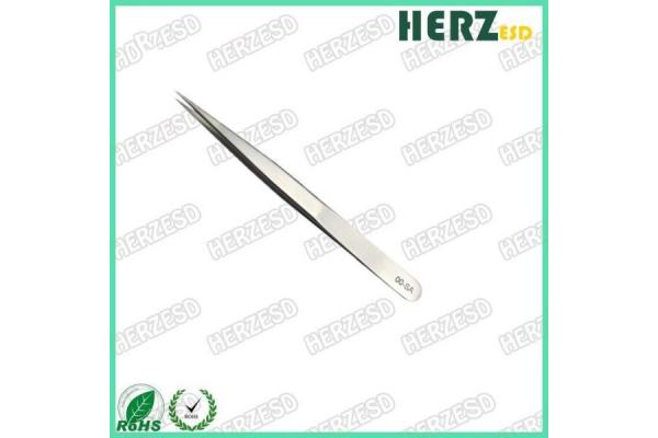 Non Corrosive Electrostatic Discharge Tools / Pointed Head Tweezers Length 135mm