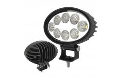 China Oval LED Work Light 24W 12V 24V DC Waterproof Universal Flooding/Spotlight supplier