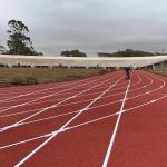 10mm Thickness Rubber Jogging Track Material Corrosion Resistance for sale