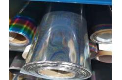 China Waterproof Holographic Heat Transfer Foil Customized Size / Designs supplier