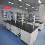 Floor Mounted Chemistry Lab Workbench Anti static Safety  Lab Workstation for sale
