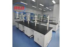 China Floor Mounted Chemistry Lab Workbench Anti static Safety  Lab Workstation supplier