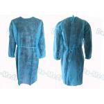 Medical Hospital Isolation Gowns , Patient Surgical Disposable Waterproof Gowns for sale