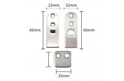 China Customizable Automatic Door Bottom Seals 1.4cm Height With Concealed Mounting supplier
