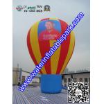 Oxford Fabric Inflatable Advertising Balloon , Inflatable Ground Balloon For Exhibition
