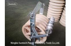 China 60kn Conductor Stringing Blocks Transmission Line Grounding Roller supplier