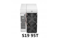 China OEM DDR4 S19 95T SHA256 BTC Antminer Bitcoin Miner supplier