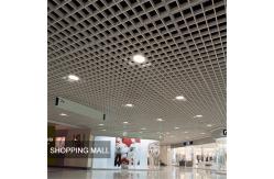China 150x150mm Metal Open Cell Ceiling Tiles Suspended Aluminum Grid Ceiling supplier