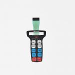Customized Push Button Membrane Switch LED Lighted IP67 Water Resistant for sale