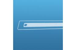 China Customized Fused Silica Quartz Glass Plate Transparent Frosted Bores supplier
