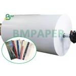 Blank White C2S Thermal Coated Paper Board For Printing Airline Tickets for sale