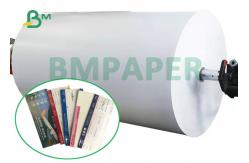 China Blank White C2S Thermal Coated Paper Board For Printing Airline Tickets supplier